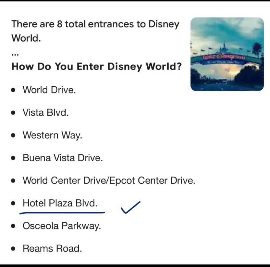 Disney Just 1 And A Quarter Mile Away, Blue Heron 1 Room 2 Bath,Amenities,6 Guests, Walk To Restaurants, No Fees At Check In Orlando Ngoại thất bức ảnh